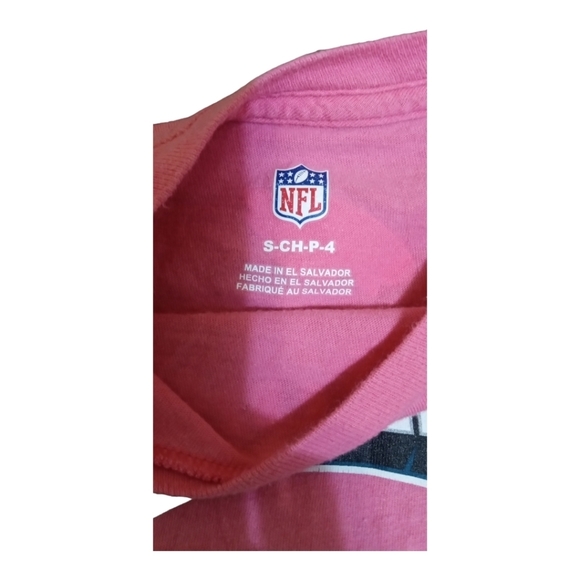 Girl Preschool Carson Wentz Pink Philadelphia Eagles Mainliner Player Name & Num - Picture 3 of 5